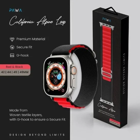 Pawa California Alpine Loop Watch Strap Ultra/Series 8 49/45/44/42Mm